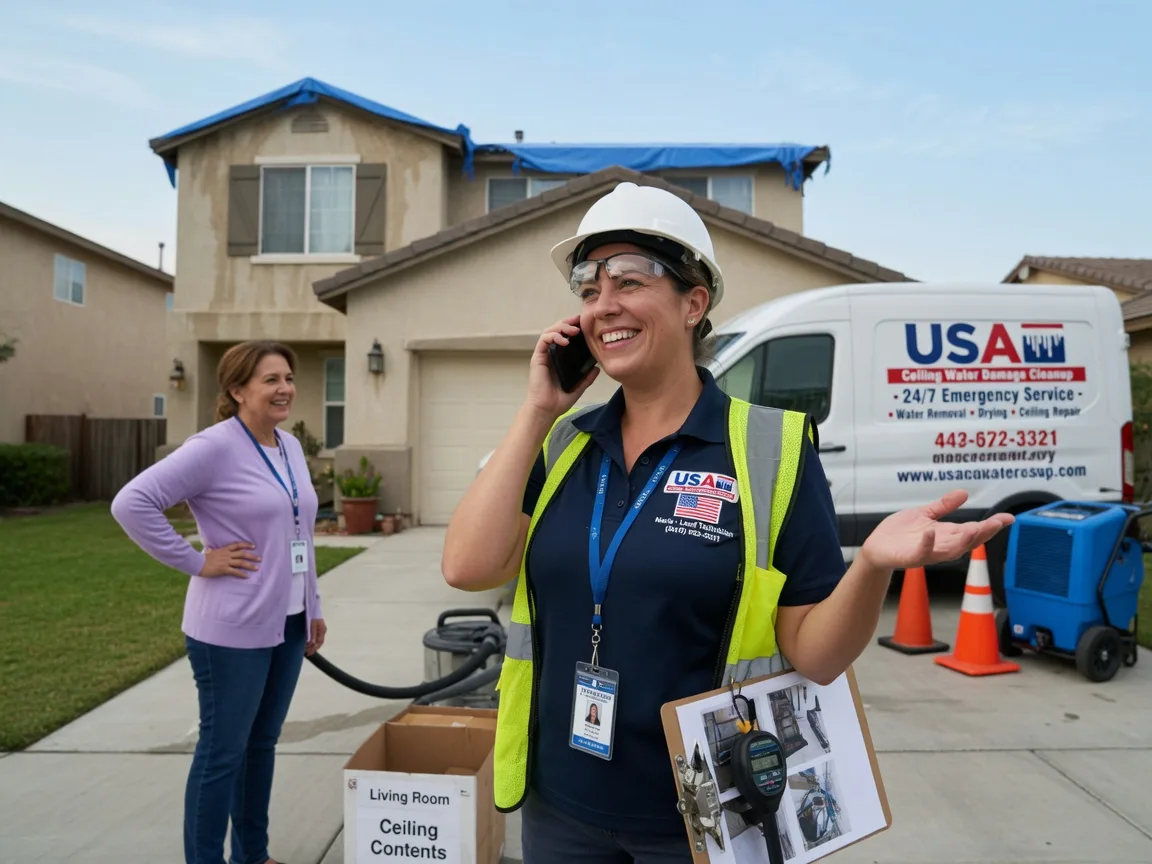 Ceiling Water Damage Restoration Plankinton, SD FAQs